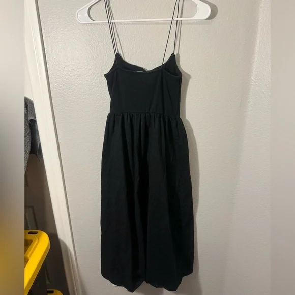 Zara Black Spaghetti Strap Dress - Picture 2 of 4